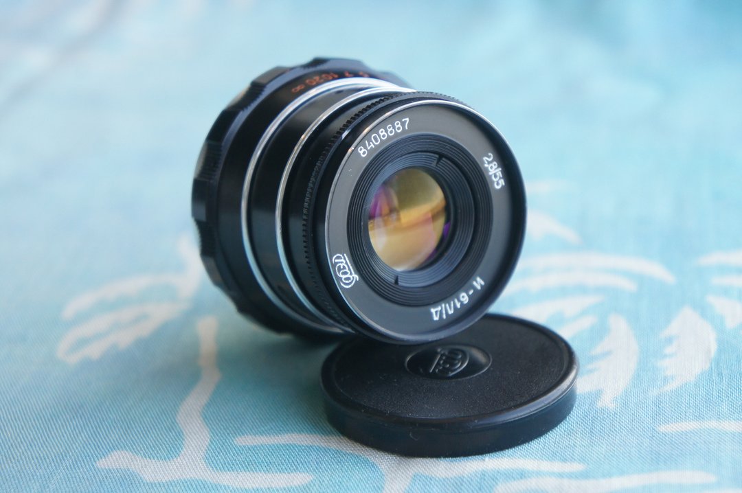 黑色 标准焦距 INDUSTAR-61 L/D 镜头 适用于 M39 FED LEICA ZORKI (LTM) - 相机 - 其他材质 