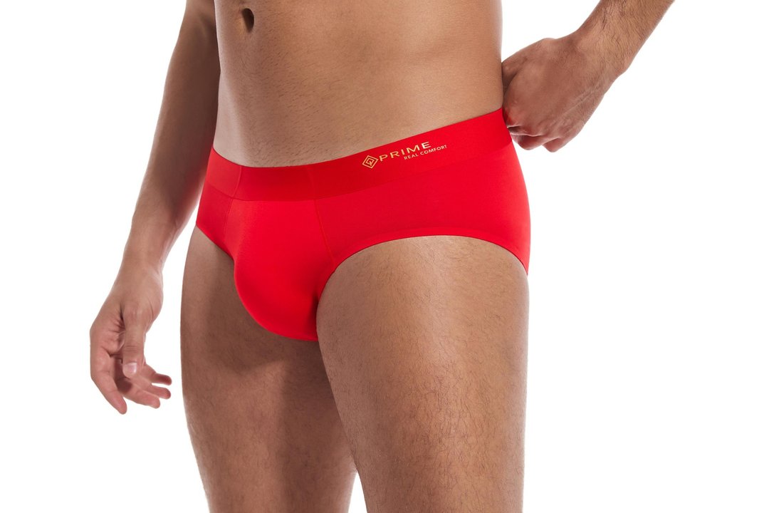 Prime Underwear 内裤 - MicroModal (红色) - 男士内衣裤 - 环保材料 红色
