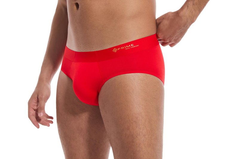 Prime Underwear 内裤 - MicroModal (红色) - 男士内衣裤 - 环保材料 红色