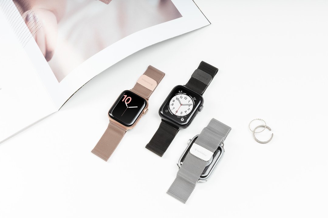 Apple Watch Mesh 米兰式金属磁扣表带(7/6/5/4/3/SE 全尺寸) - 其他 - 其他金属 