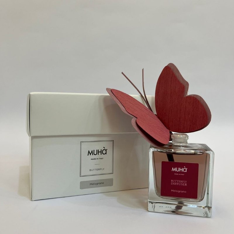MUHà穆哈香氛 红蝴蝶-石榴 50ml - 香薰/精油/线香 - 精油 红色
