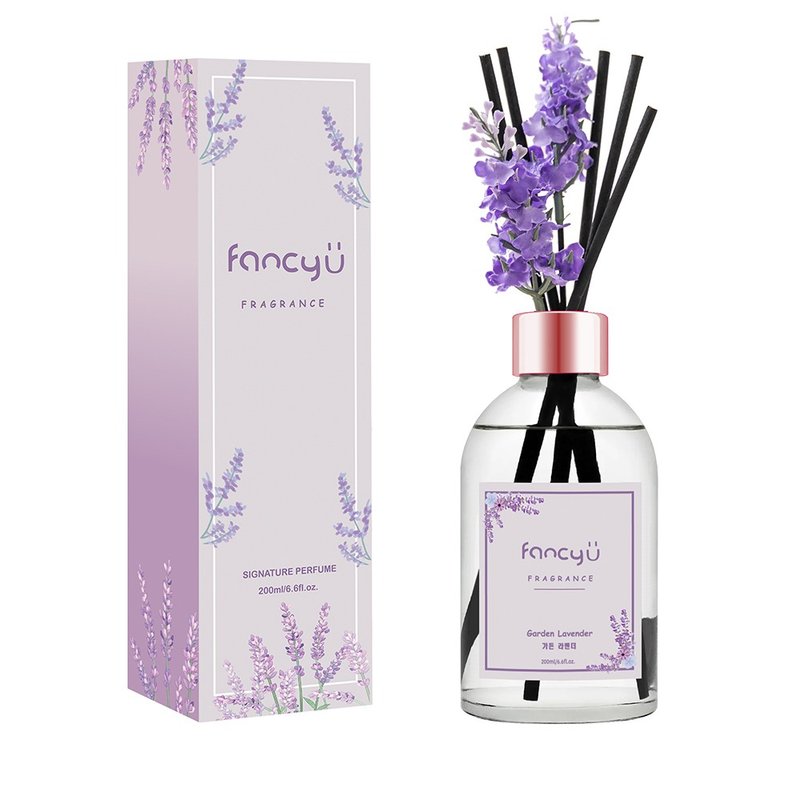 【FANCY U】薰衣草限定款扩香瓶 200ml - 香薰/精油/线香 - 精油 紫色