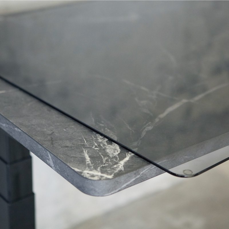 台制强化玻璃台面(120-140cm适用) - 餐桌/书桌 - 其他材质 透明