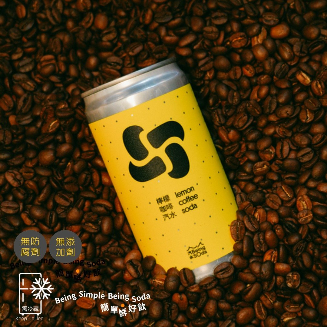 人人汽水 x nodi - 柠檬咖啡汽水 x6罐 - 咖啡 - 其他材质 黄色