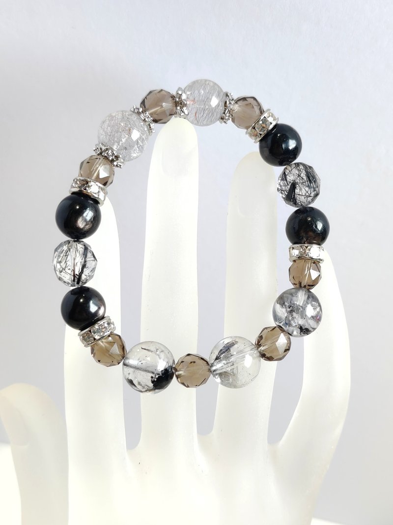 辟邪能量手链 朔月之心系列 #3弥月 - 手链/手环 - 水晶 