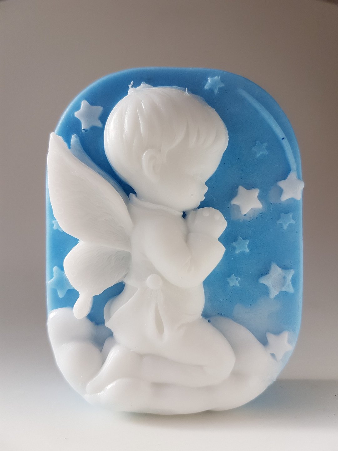 祈祷天使精油手工皂 - set 1 Boy - 肥皂/手工皂 - 其他材质 蓝色