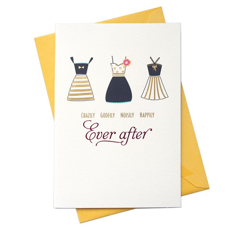 告别单身Party【Hallmark-闺蜜美好时刻卡片 结婚贺喜】 - 卡片/明信片 - 纸 多色