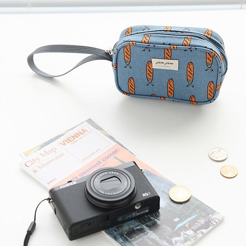 Livework-JAM JAM防泼水手绳3C万用包-法国面包,LWK30485 - 其他 - 其他材质 蓝色