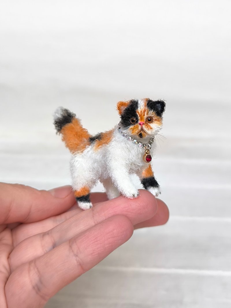 小猫 Millie - 玩偶/公仔 - 羊毛 白色