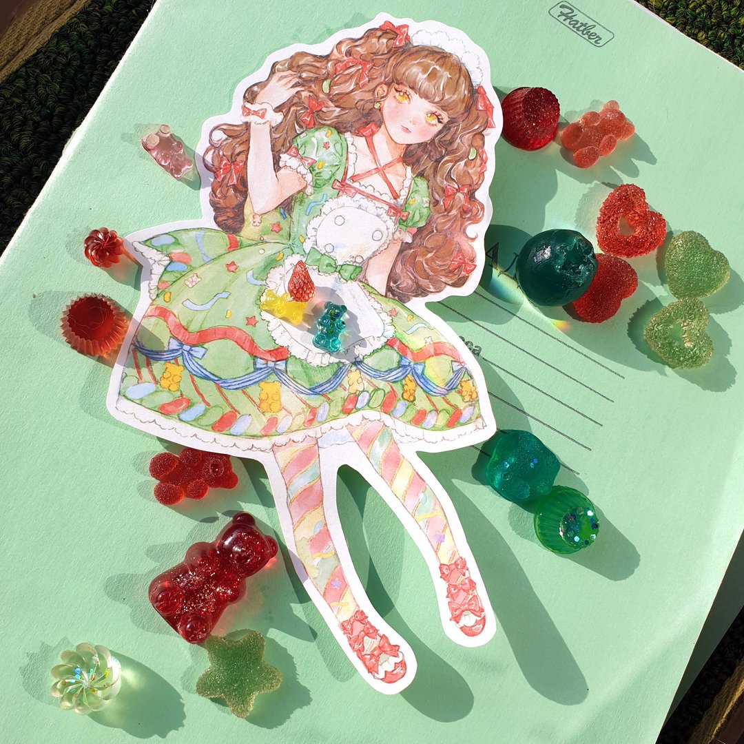 Jelly Time 贴纸组 - 贴纸 - 纸 