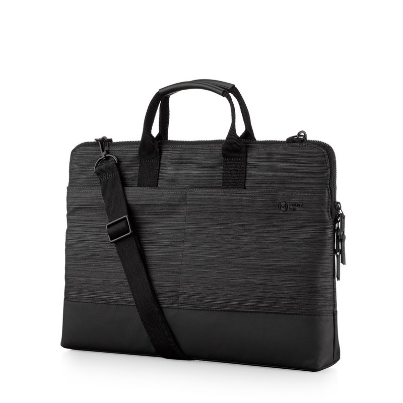 抗污防泼水 Metro 15.6寸通勤缓存商务包-绅士黑 - 电脑包 - 防水材质 黑色