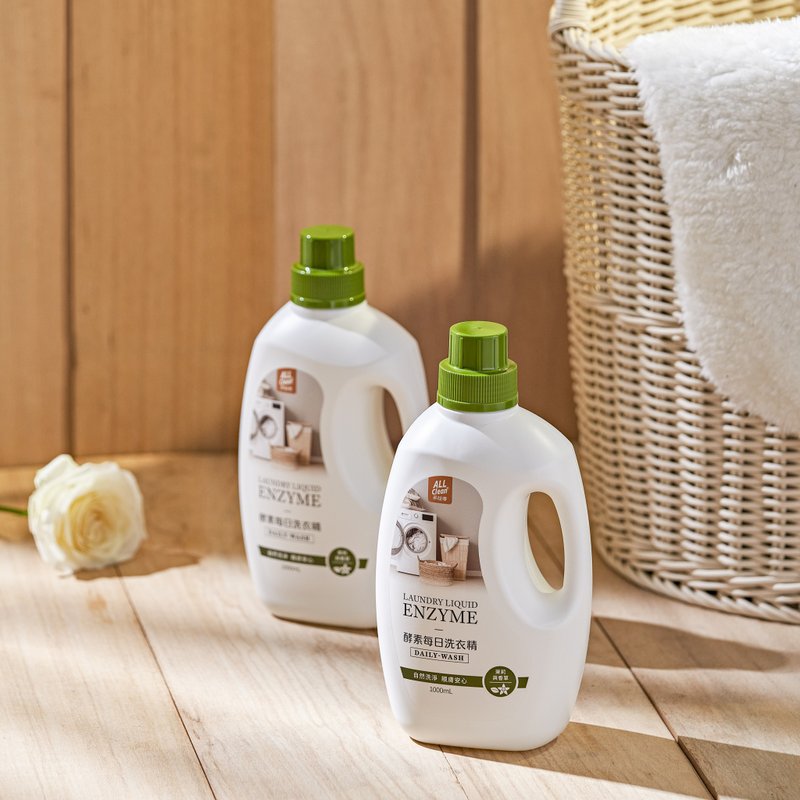 多益得ALL Clean酵素每日洗衣精 - 衣物清洁 - 浓缩/萃取物 白色