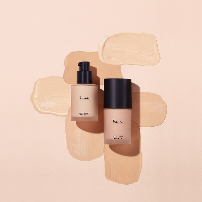 (买一送一)heme 轻透柔光粉底液-效期到2024.01/外包装NG瑕疵 - 底妆 - 其他材质 