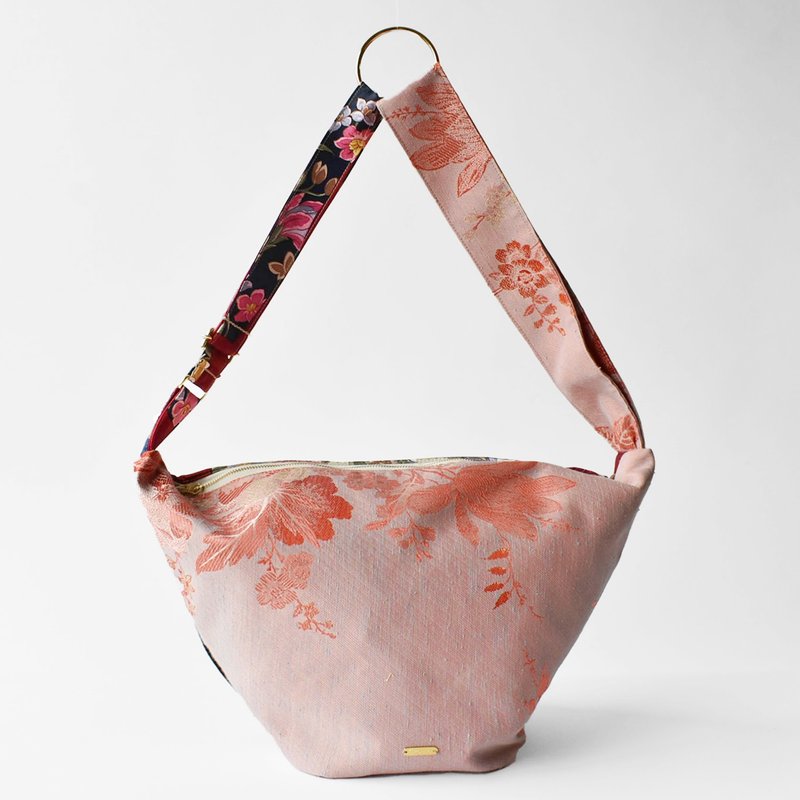 KUSH BAG 日式图案 / 皱褶包 - 侧背包/斜挎包 - 其他材质 