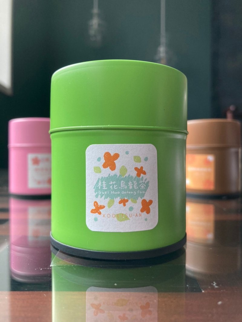 Keika Oolong Tea (Osmanthus)/Tea Can 20g - 茶 - 其他材质 
