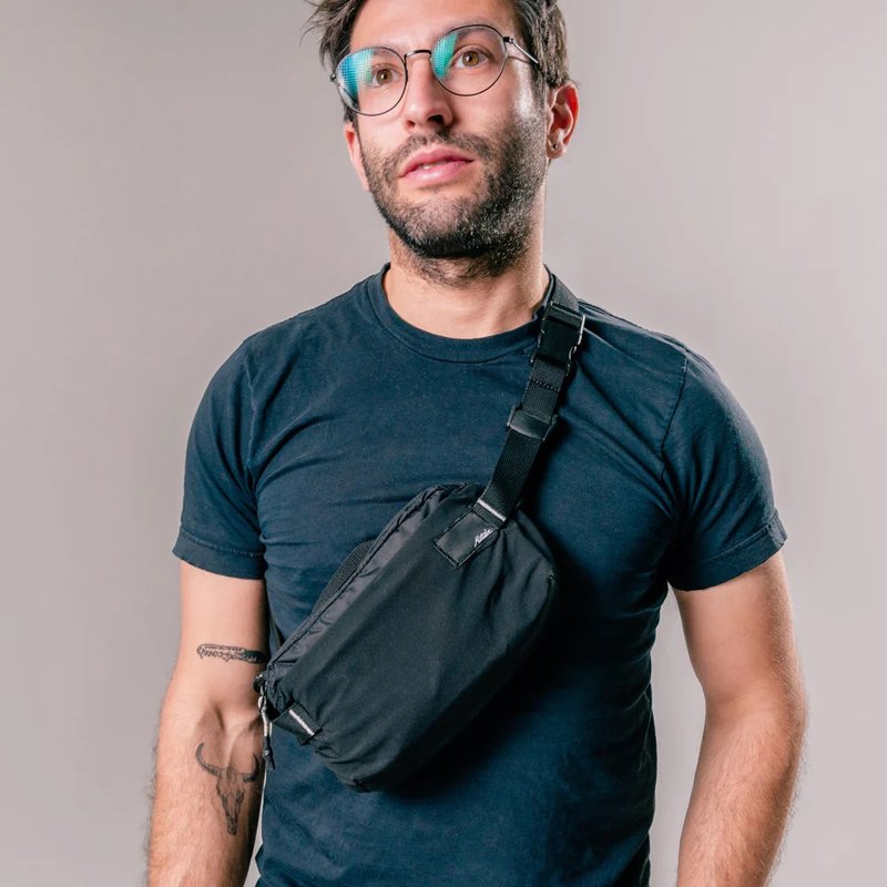 Matador ReFraction Packable Sling 2L轻量防水便携折叠腰包 - 侧背包/斜挎包 - 尼龙 黑色