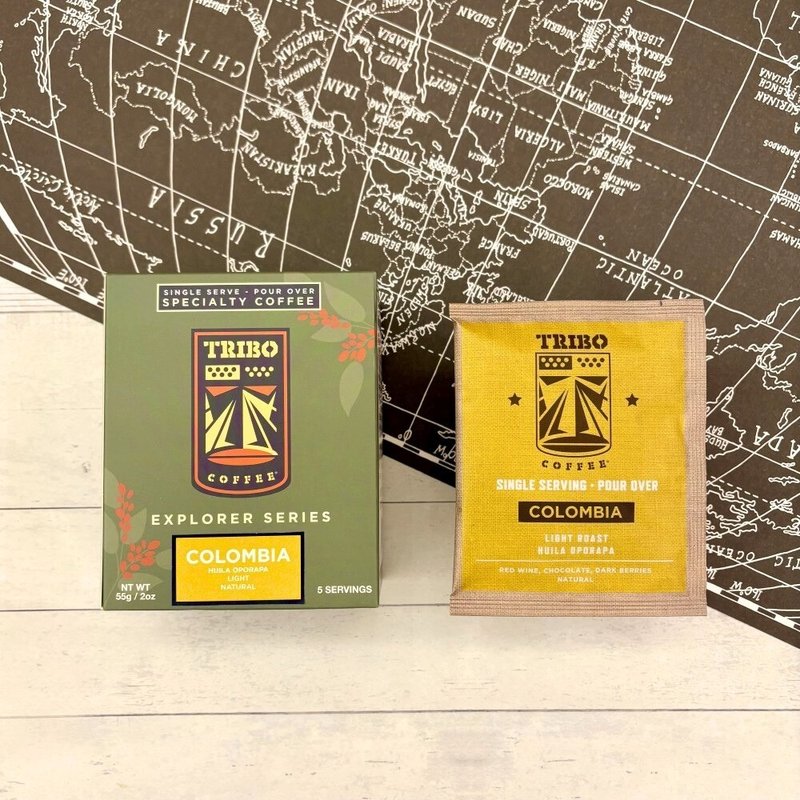 哥伦比亚 薇拉省 欧珀拉帕小农 日晒 浅焙滤挂式咖啡 (5 入/10 入) - 咖啡 - 其他材质 