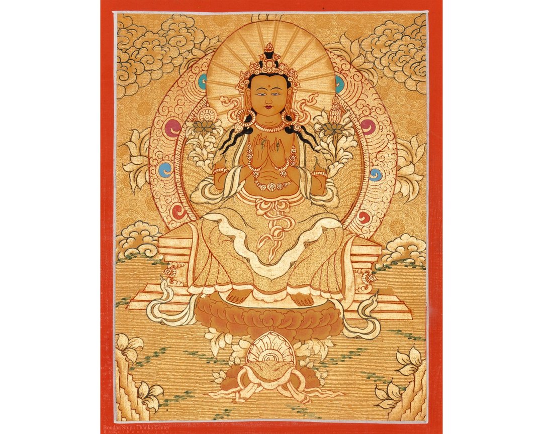 灵性弥勒佛唐卡内在和谐 - 墙贴/壁贴 - 其他材质 多色