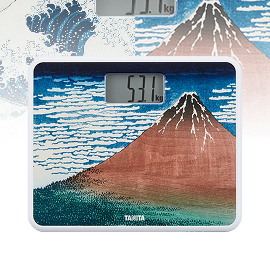 TANITA 日本浮世绘电子体重计HD-660 葛饰北斋(富士山-凯风快晴) - 其他小家电 - 压克力 
