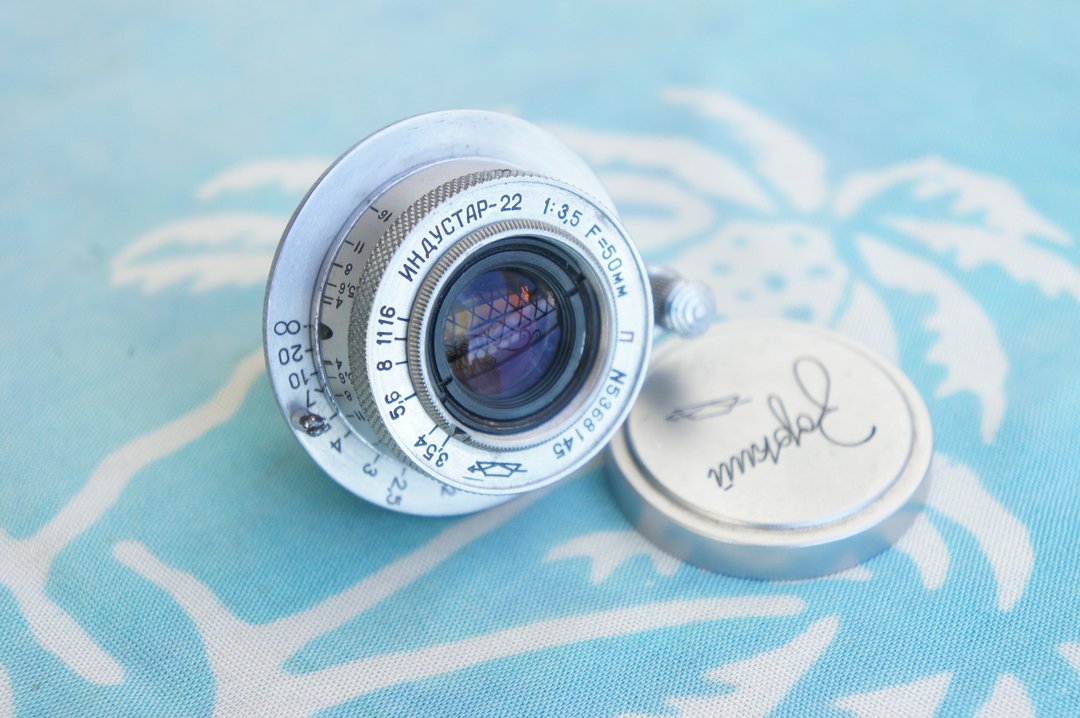 Industar-22 50mm F/3.5 M39 Fed Zorki 徕卡 Micro 4/3 - 相机 - 其他材质 