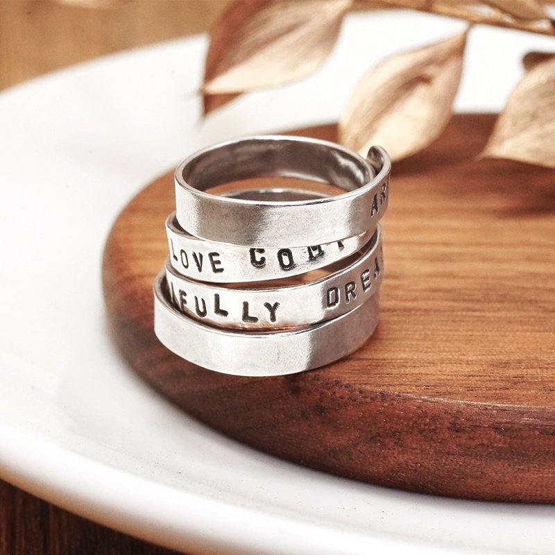 缠绕戒指 银戒体验课 ART64永和店 银饰手作 金工课程 文化币 - 金工/饰品 - 纯银 