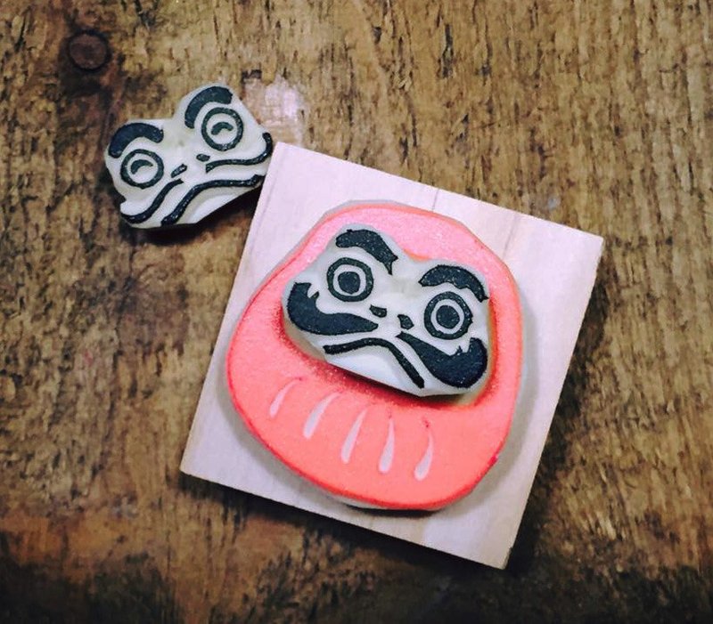 盖哪 手工印章-小尺寸 [ 福神 ] 还能任意搭配不同表情喔！ - 印章/印台 - 其他材质 