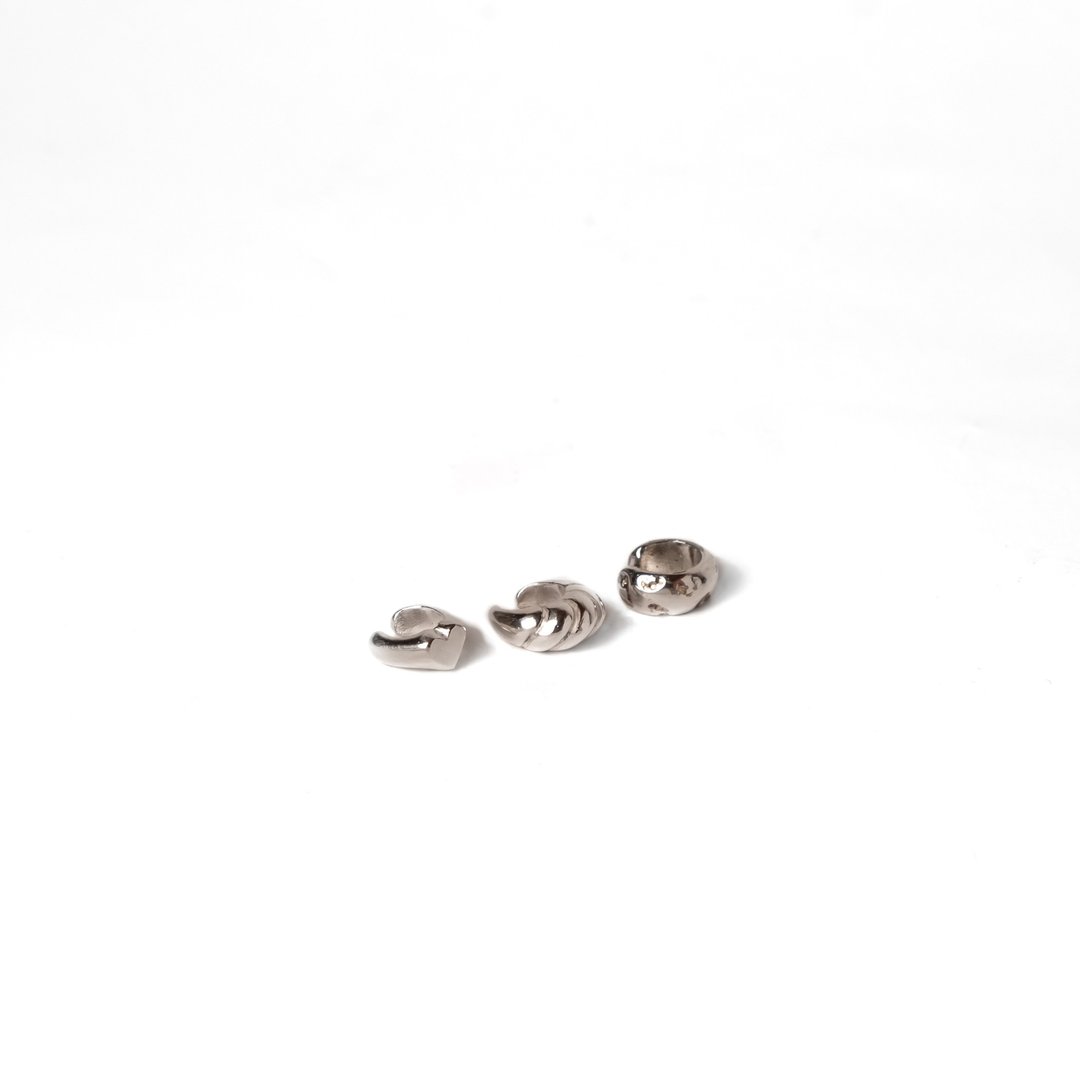 Classic Tiny earcuff - 耳环/耳夹 - 纯银 