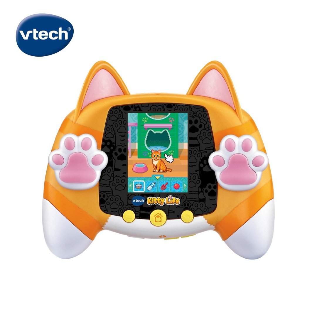 Vtech 猫咪宠物交互游戏机 - 橘 - 玩具/玩偶 - 塑料 