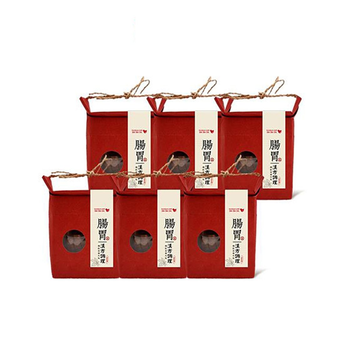 蹦蹦跳 汉方调理/肠胃保健 -低脂肉锭 100gx 6 入组 - 其他 - 其他材质 红色