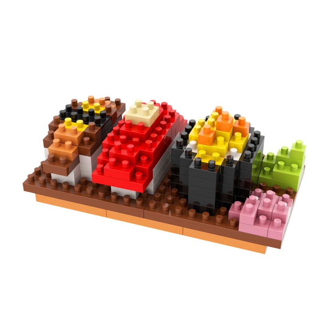 Archbrick 日本寿司微积木 #2 - 摆饰 - 塑料 多色