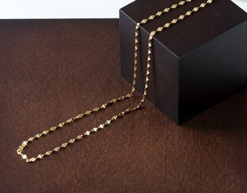 [14kgf] PRAYER Chain Necklace - 项链 - 其他金属 