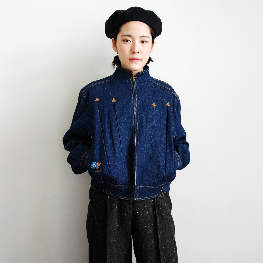 南瓜Vintage。古着牛仔外套 - 女装休闲/机能外套 - 其他材质 