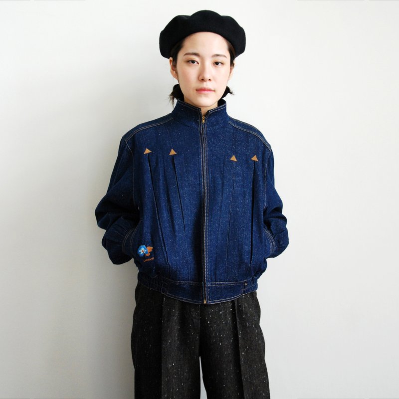 南瓜Vintage。古着牛仔外套 - 女装休闲/机能外套 - 其他材质 