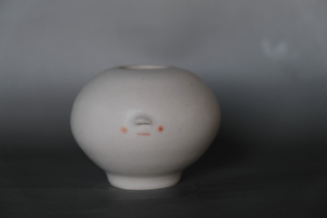 苏三 YUME 028 - 花器  陶瓷 盆器 情人节 - 花瓶/陶器 - 陶 白色