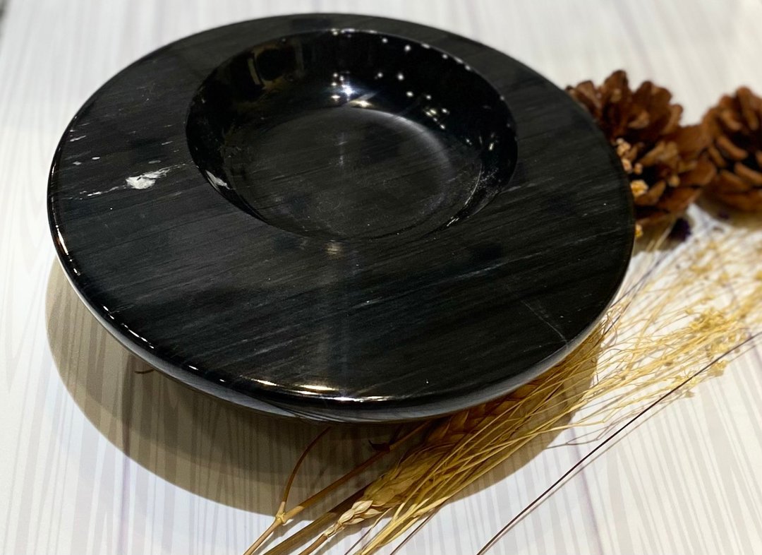 【ARTFINITY大艺石代】黑色大理石_手工质感菸灰缸 - 其他家具 - 石头 灰色
