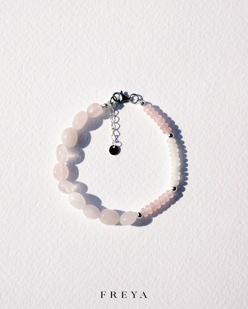 FREYA 粉水晶手链-招桃花 提升人际关系 增加生意运 人缘 - 手链/手环 - 水晶 