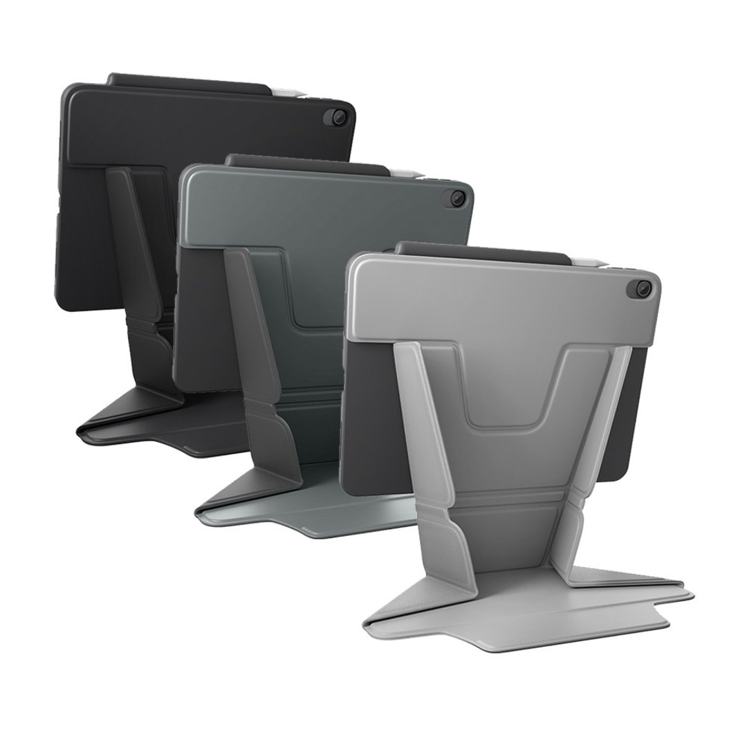 iPad Air 11寸/13寸 2024 M2 Ryze多角度站立折叠保护套(3色 - 平板/电脑保护壳 - 塑料 