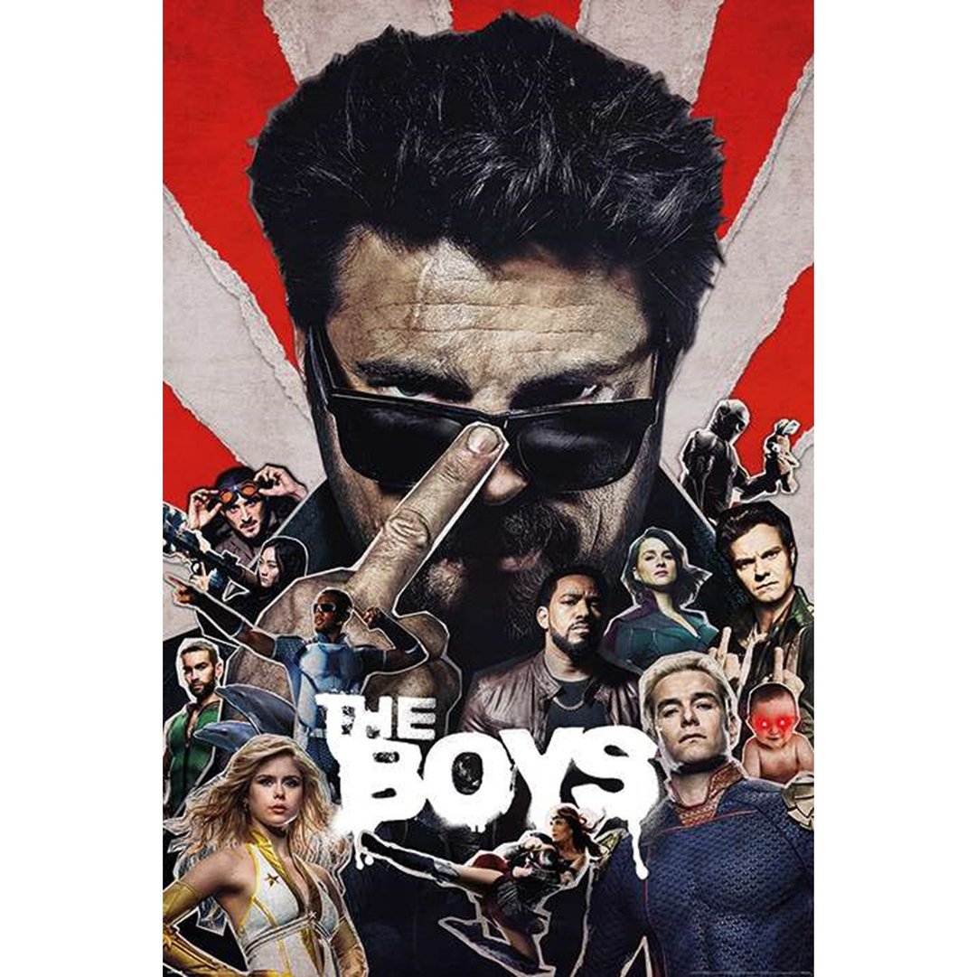 黑袍纠察队 The Boys (旭日) 英国进口海报 - 海报/装饰画/版画 - 其他材质 多色