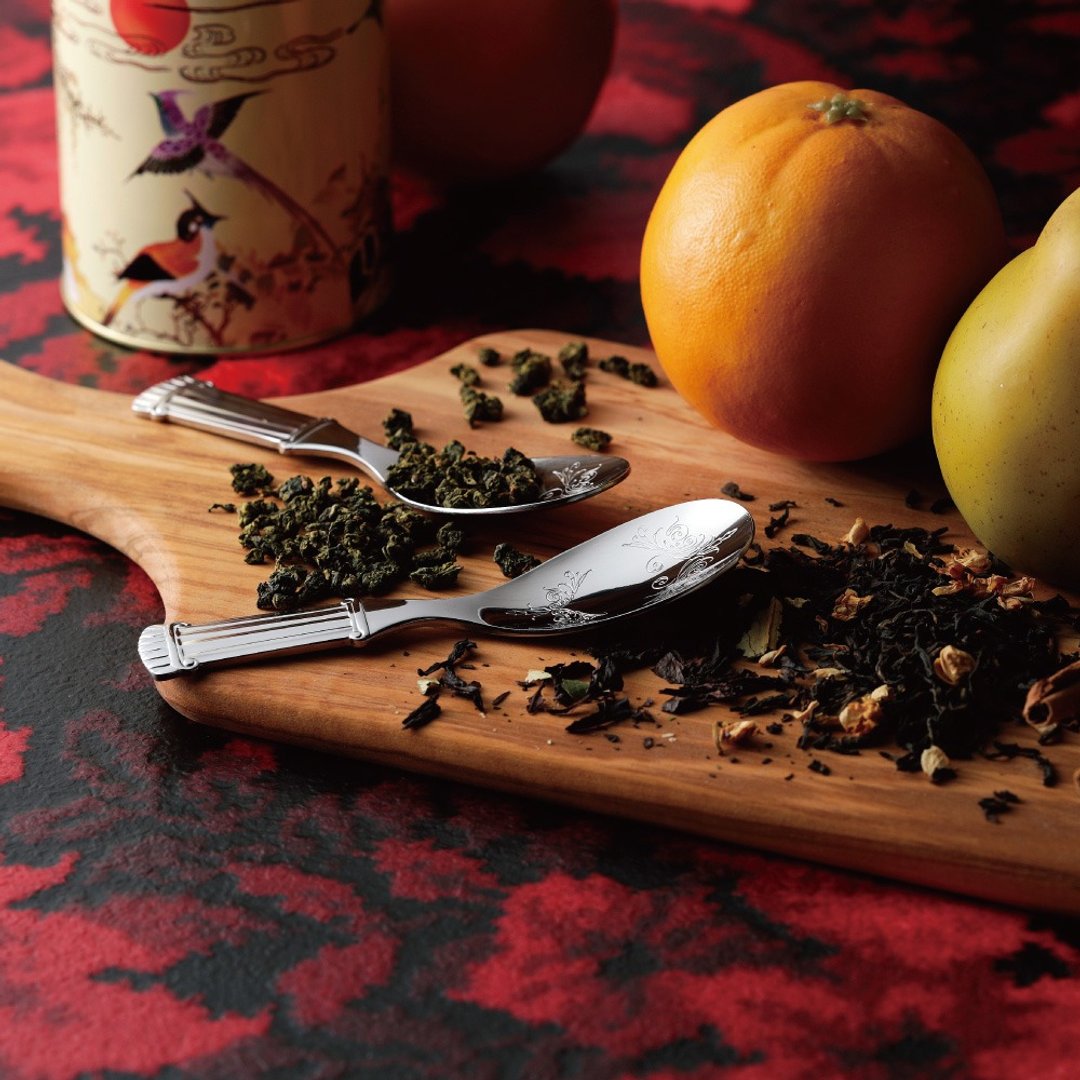 日本【SALUS 佐藤金属】雅典风茶叶匙 - 茶具/茶杯 - 不锈钢 银色