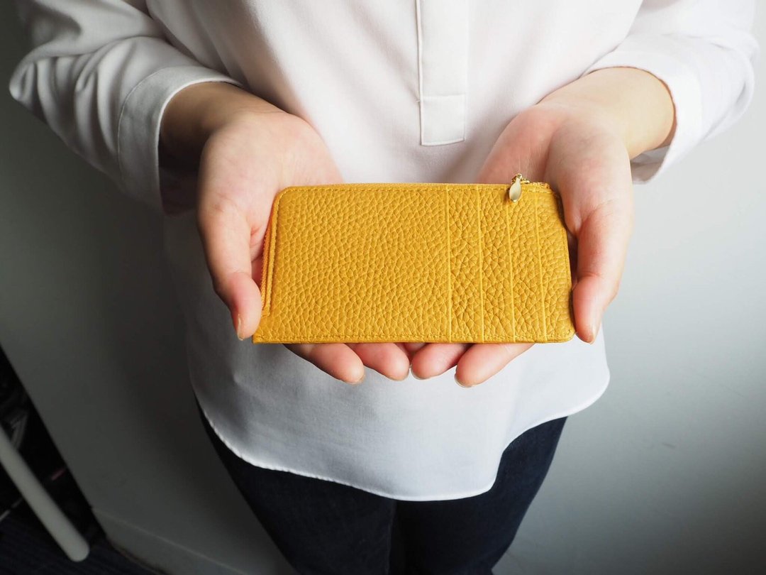 fragment wallet PAPRIKA - 皮夹/钱包 - 真皮 黄色