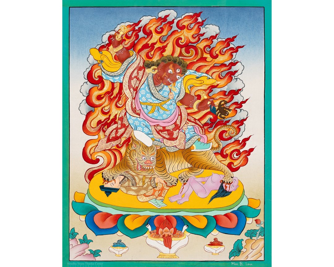 金刚杵多洛传统藏传唐卡艺术 - 墙贴/壁贴 - 其他材质 多色