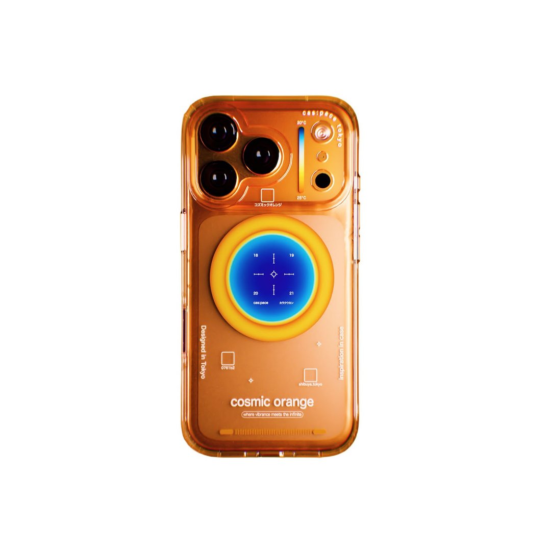 cas:pace 25A/W cosmic orange 磁吸手机壳 - 手机壳/手机套 - 硅胶 