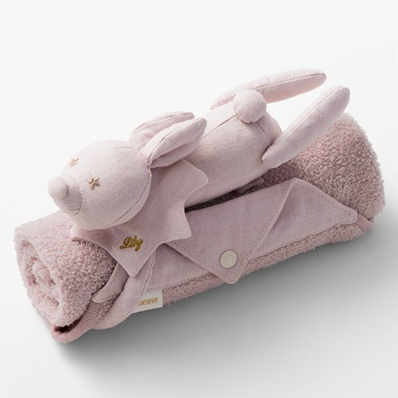 MARLMARL BFF 安抚巾/莉莉兔 - 围嘴/口水巾 - 棉．麻 