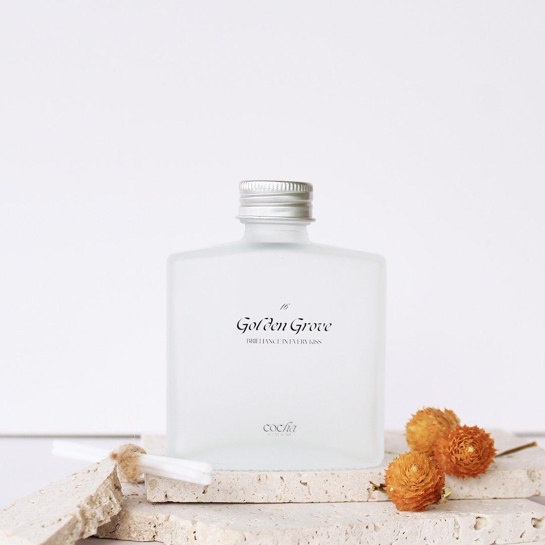 扩香香氛 | 16 金树臻香 Golden Grove - 100ml/50ml - 香薰/精油/线香 - 玻璃 透明