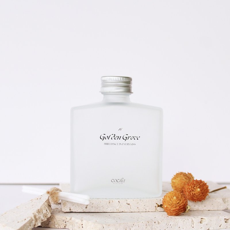【圣诞礼物】扩香香氛 | 16金树臻香Golden Grove - 100ml/50ml - 香薰/精油/线香 - 玻璃 透明
