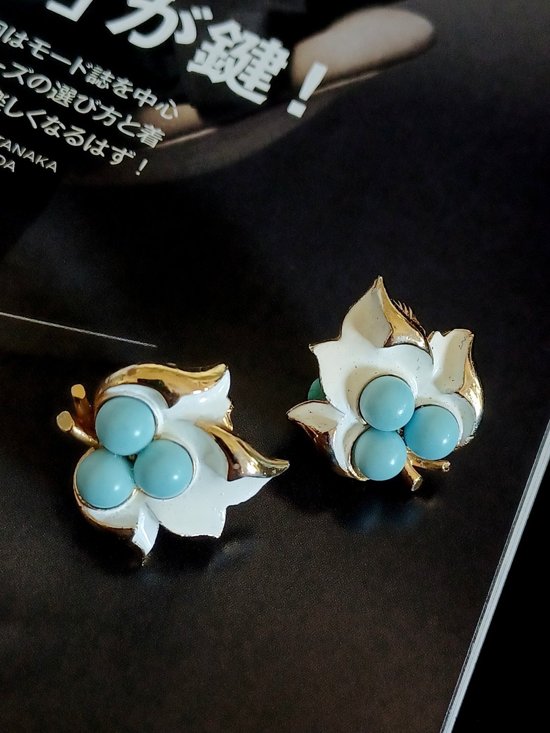 Avintage jewelry SARAH COV Placid Beauty 系列 夹式耳环 - 耳环/耳夹 - 其他金属 