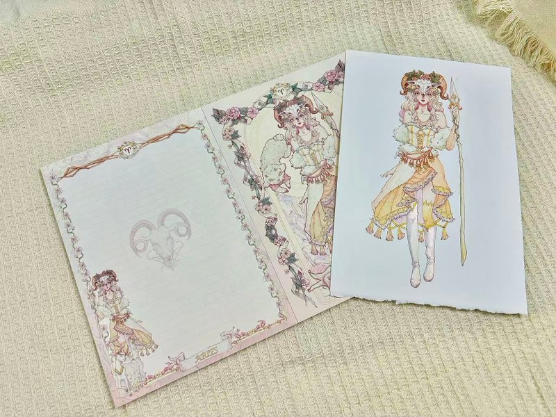 白羊座系列拍纸本国际专属寄送版 - 笔记本/手帐 - 纸 多色