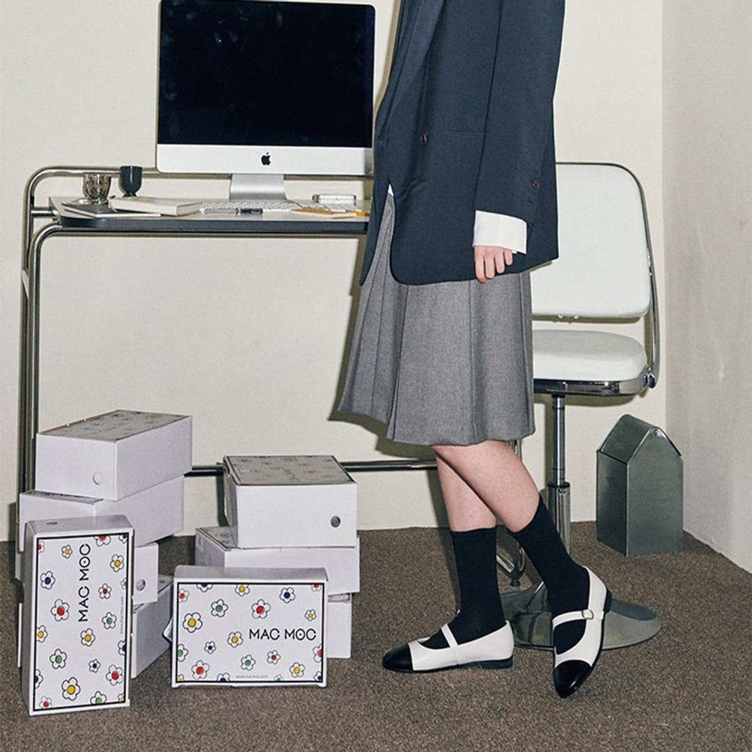 PRE-ORDER 韓國人手製 MACMOC Inggi 平底鞋 WHITE - 其他女款皮鞋 - 其他材质 
