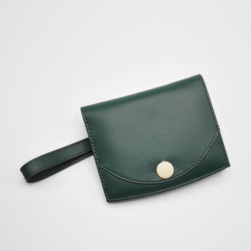 ALMOSTPERFECT - Merry Wallet in Sand Brown - 皮夹/钱包 - 真皮 绿色