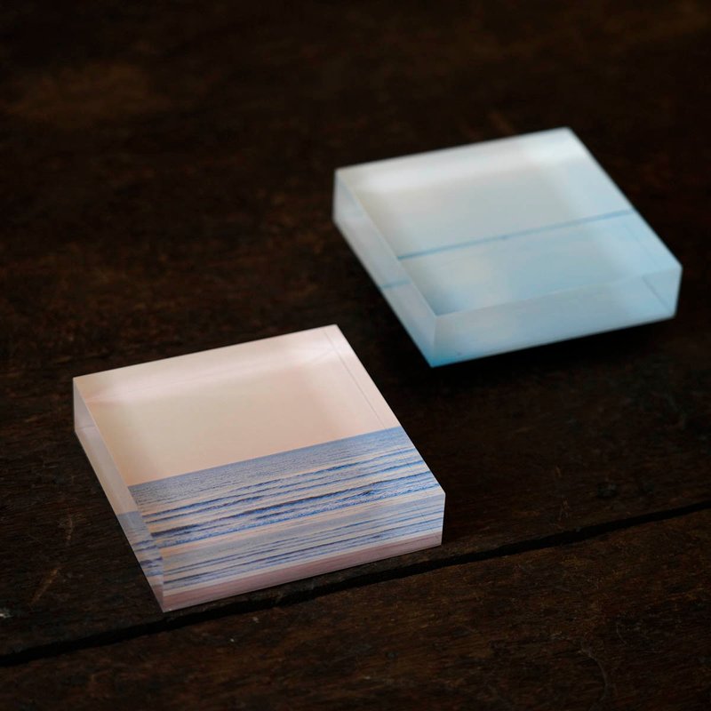 【疗愈海景 SeeSea / 全部作品】-水晶玻璃/水晶照片 - 灯具/灯饰 - 木头 多色